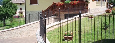 Recinzioni in ferro battuto